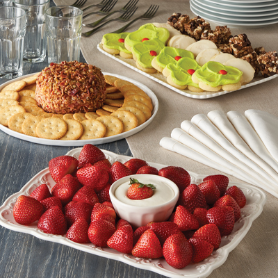 Specialty Trays, Sweet Treats, Beverages